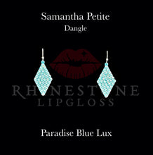 Samantha Petite Dangle Earrings - Paradise Blue Lux