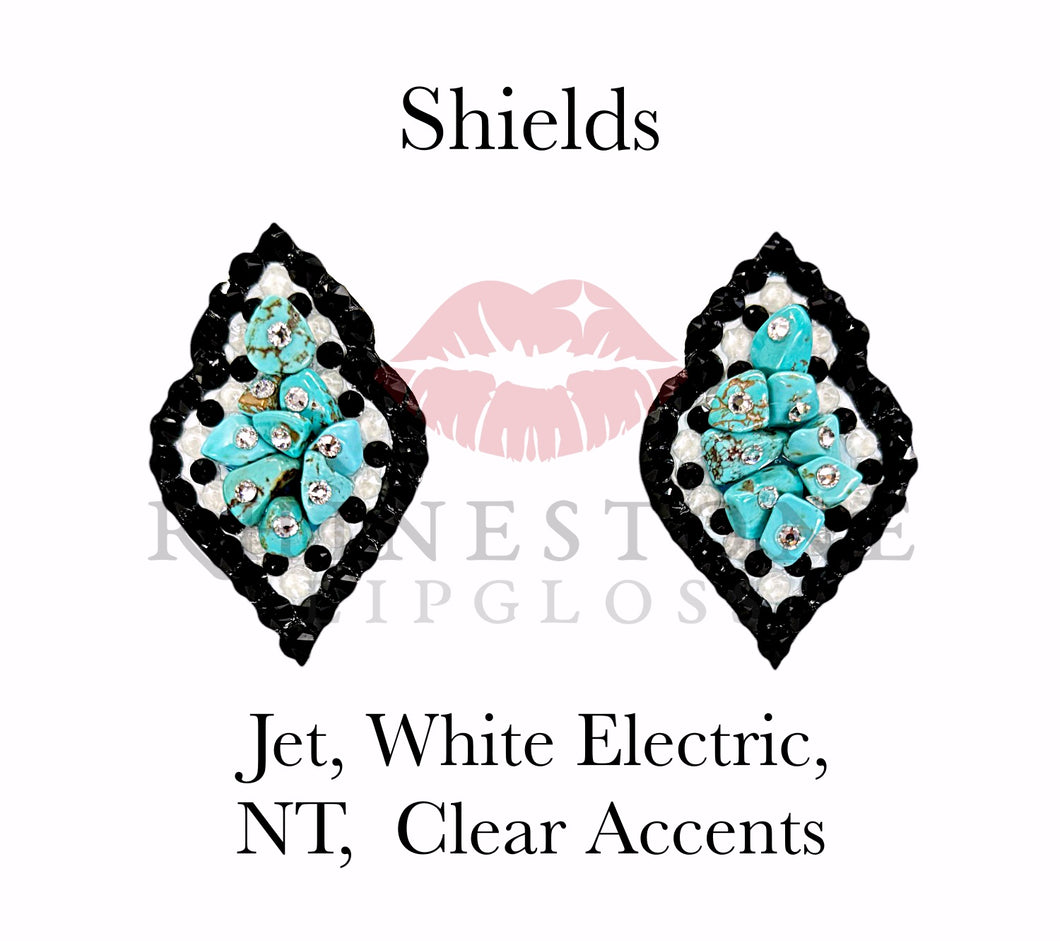 Shield Exclusive - Jet, White Electric, NT, Clear Accent