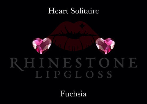 Solitaire Heart 2808 Fuchsia