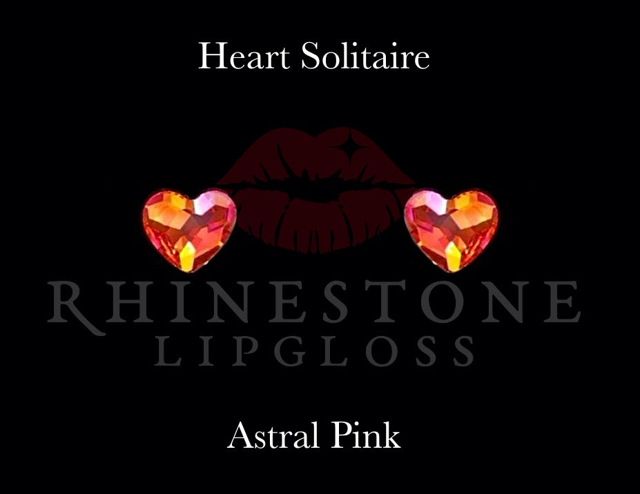 Solitaire Heart 2808 Astral Pink Heart