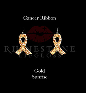 Awareness Ribbon Sunrise Gold (Childhood Cancer)