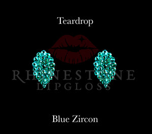 Teardrop Blue Zircon