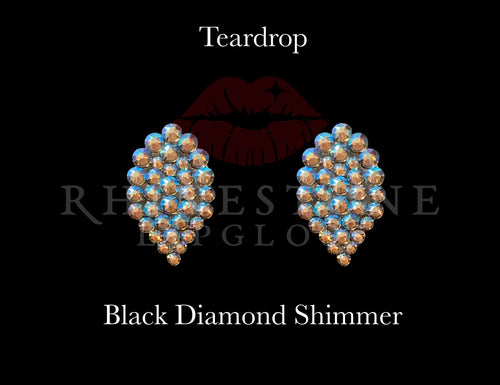 Teardrop Black Diamond Shimmer