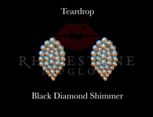 Teardrop Black Diamond Shimmer