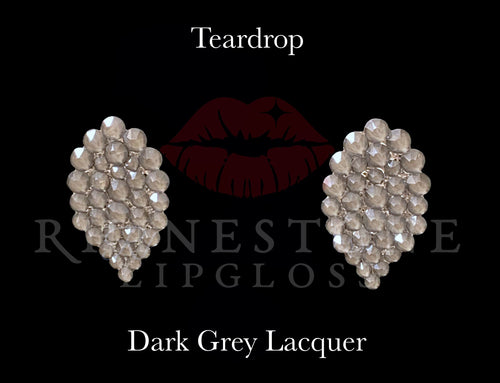 Teardrop Dark Grey Lacquer