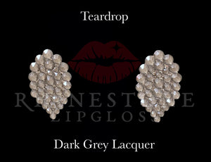Teardrop Dark Grey Lacquer