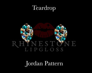 Teardrop Confetti Jordan Pattern