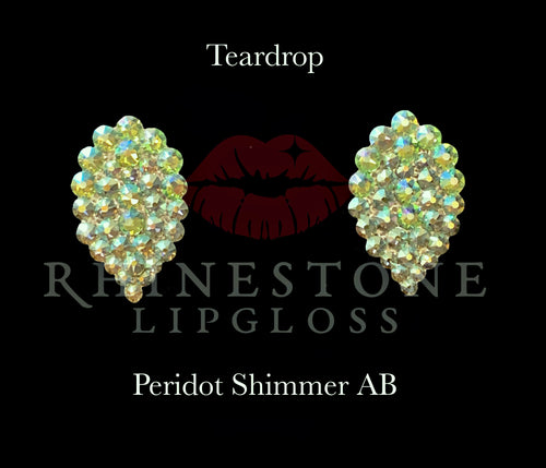 Teardrop Peridot Shimmer