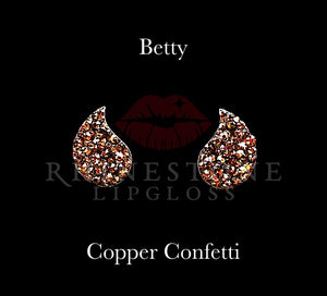Betty Paisley Confetti - Copper Confetti