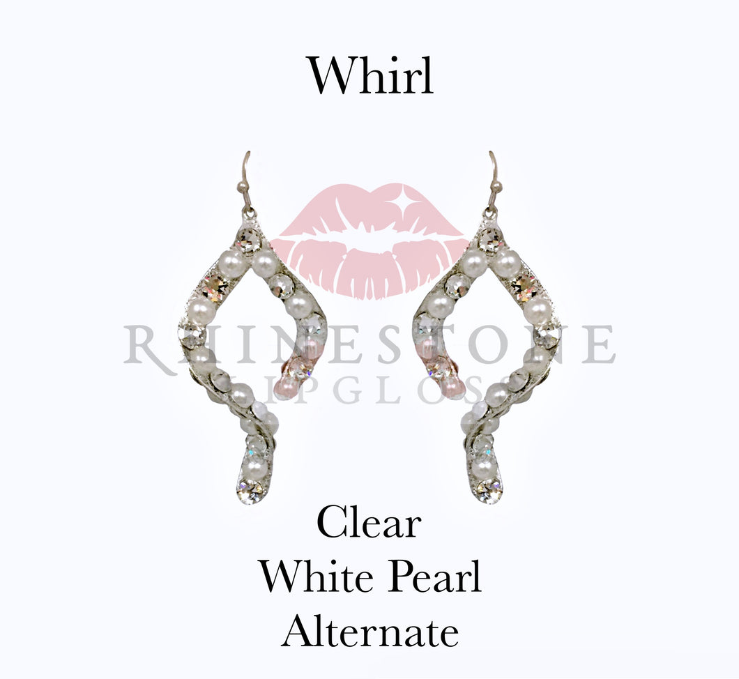 Whirl Exclusive White Pearl and Clear (Alternating)