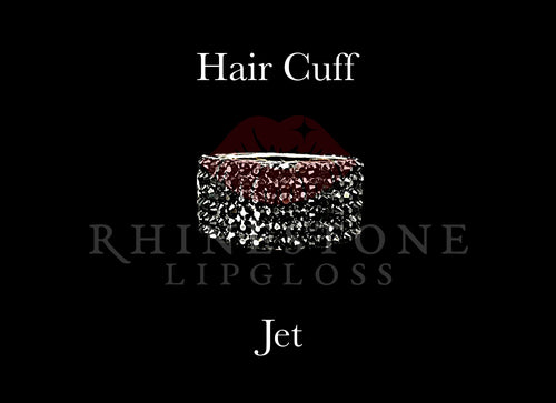 Hair Cuff for Ponytail - Jet