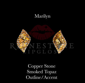 Marilyn Confetti - Brown Stone with Smoked Topaz Accents