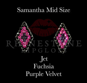 Samantha Mid Size Jet, Fuchsia, Purple Velvet