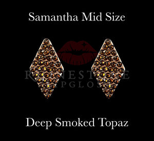 Samantha Mid Size Deep Smoked Topaz