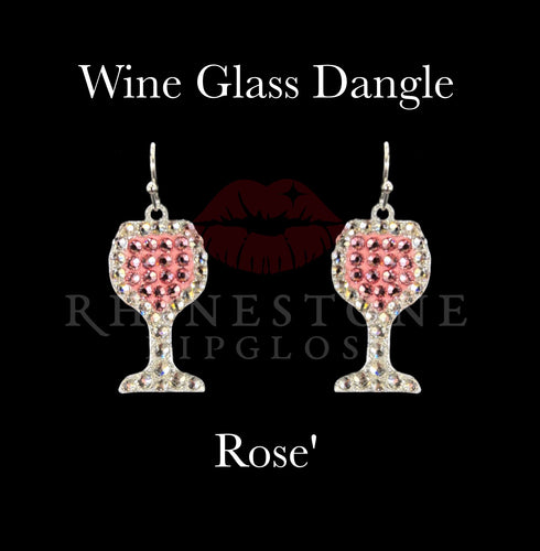 Wine Glass - Rose' Wine