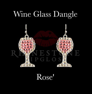 Wine Glass - Rose' Wine