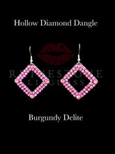 Hollow Diamond Dangle