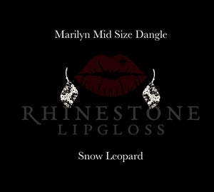 Marilyn Mid Size Dangle Confetti Snow Leopard