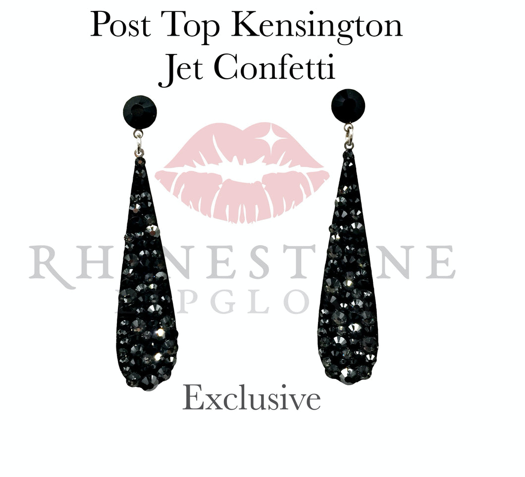 Kensington Post Top Jet Confetti
