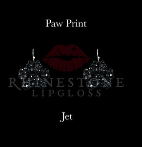 Paw Print Dangle Jet